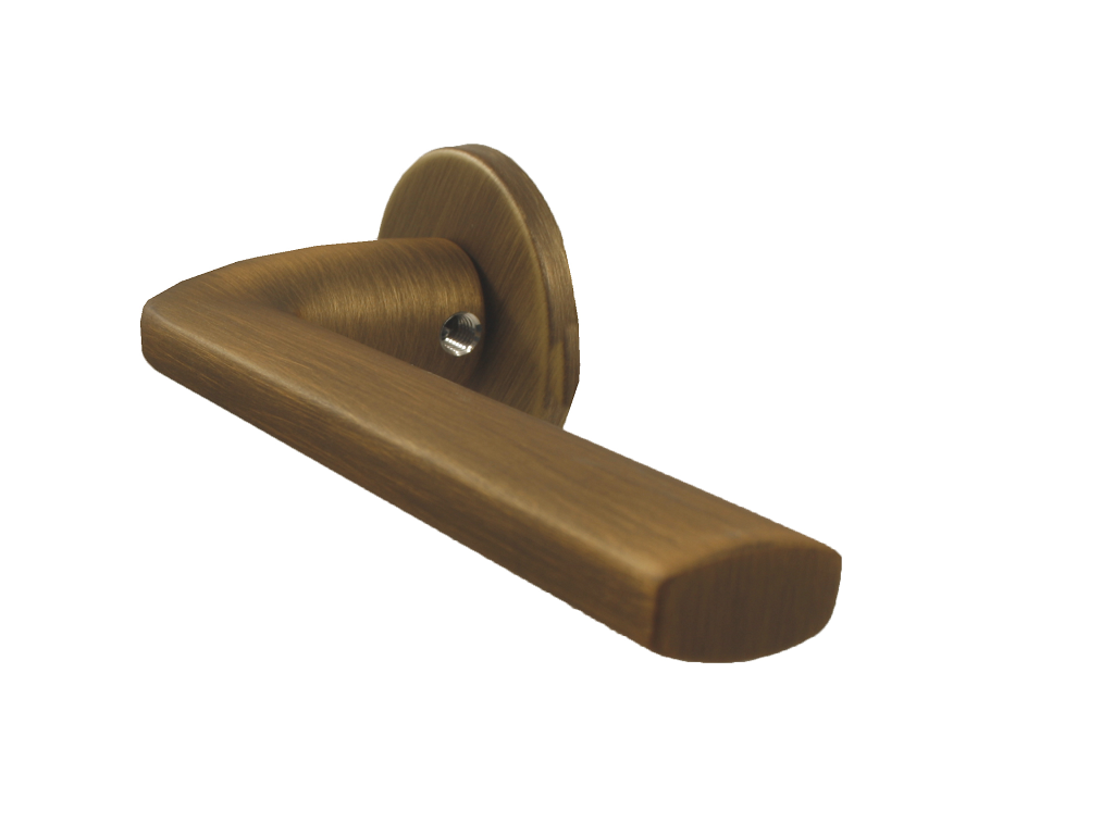 Maniglia Toy rosetta tonda d.50x5h bocchetta foro chiave Z-BGO-Bronzo Graffiato Opaco | GPB Ghidini - immagine 4